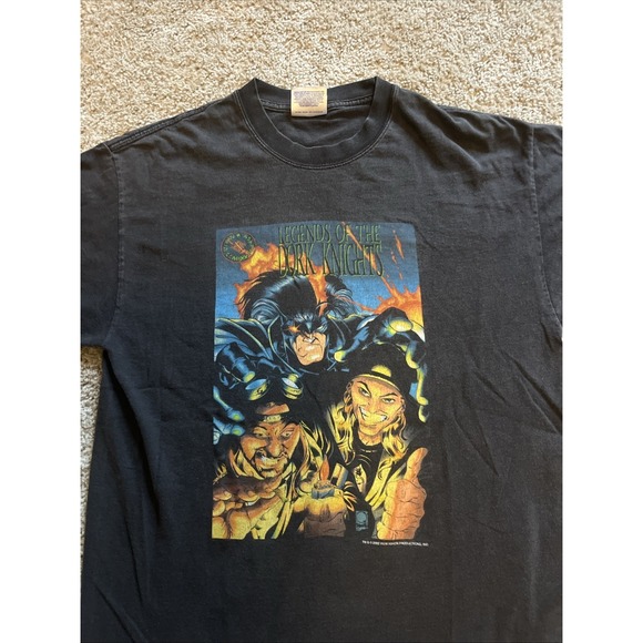 Vintage 2002 Dork Knight T-Shirt Jay & Silent Bob Graphitti Designs Adult M Fade - Picture 2 of 9